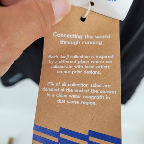 Janji Repeat Merino Long Sleeve Running Shirt Black Size Small - Picture 12 of 15